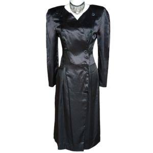 Vintage Hand Made Tailored "One Of A Kind" Dress By Rita E. Enloe